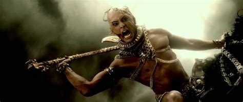 Rodrigo Santoro in All His Splendor as Xerxes in '300: .